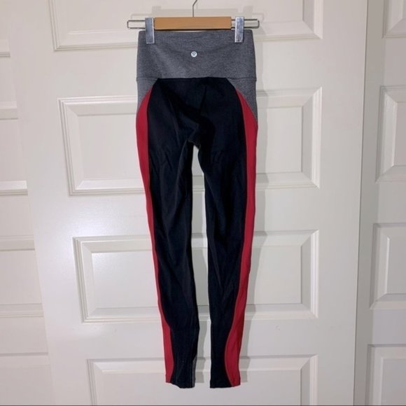 LULULEMON Athletica LW5BCSS Get Going Train Tight Size 2 Black Gr - Picture 8 of 11